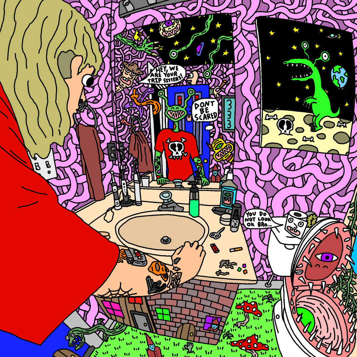 Mirror Trip Print